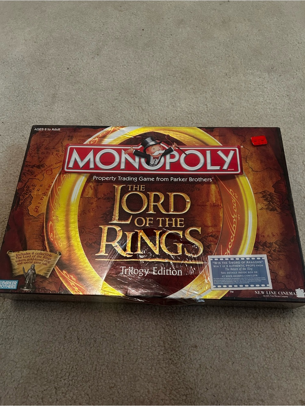 The Lord of the Rings Trilogy Edition Board Game